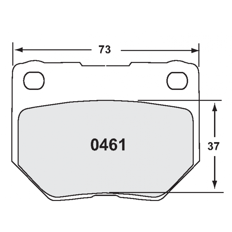 Sprint / medium distance compound with smooth bite. Race brake pads - Nissan 300ZX
Subaru Impreza
rear brake pads